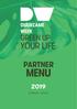 DUURZAME WEEK GREEN UP YOUR LIFE PARTNER MENU. De Neude Utrecht