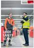 LINDE SAFETY SCAN. Voor een optimale veiligheid van uw interne verkeersstromen