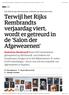 Terwijl het Rijks Rembrandts verjaardag viert, wordt er getreurd in de 'Salon der Afgewezenen' - NRC