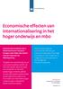 Economische effecten van internationalisering in het hoger onderwijs en mbo