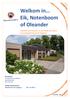 Welkom in. Eik, Notenboom of Oleander. Informatie voor bewoners en hun familie over wonen in een groepswoning van De Zorggroep.