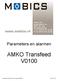 Parameters en alarmen. AMKO Transfeed V0100. Parameters & Alarms Amko Transfeed V0100 NL Page 1 of 16