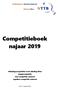 Competitieboek najaar 2019