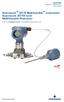 Rosemount 3051S MultiVariable -transmitter Rosemount 3051SF-serie MultiVariable-flowmeter