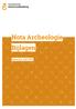 Nota Archeologie Bijlagen