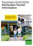 Factsheet 2019/2020 Rotterdam Tourist Information