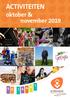 ACTIVITEITEN. oktober & november 2019! R