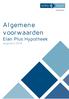 Algemene voorwaarden Elan Plus Hypotheek augustus 2019