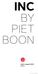 INC BY PIET BOON INC BY PIET BOON 9