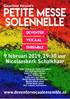 Petite Messe Solennelle 9 februari Deventer Vocaal Ensemble blz 1