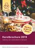 gratis n afwas Kerstbrochure 2019 Catering voor particulieren & bedrĳven Bestel uw catering op