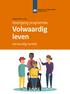 September 2019 Voortgang programma. Volwaardig leven. eenvoudig verteld