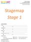 Stagemap Stage 1 CONTACTGEGEVENS: Student: Stagebegeleider: Stagementor:.. Medestudent (indien in duo):. Stagecoördinatie: