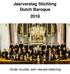 Jaarverslag Stichting Dutch Baroque 2018
