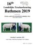 Landelijke Texelaarkeuring Bathmen georganiseerd door: TEXELAAR ELITE SCHAPENSTAMBOEK (TES)   Zaterdag 21 september 2019