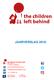 JAARVERSLAG the children left behind (tclb) Westhove VP Hoofddorp