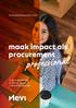 maak impact als procurement