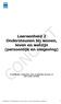 Leereenheid 2 Ondersteunen bij wonen, leven en welzijn (persoonlijk en omgeving) Kwalificatie: Helpende Zorg en Welzijn (niveau 2) (KD crebo 25498)