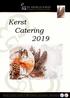 [Typ hier] Kerst Catering 2019