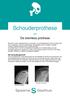 Schouderprothese. De stemless prothese