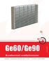 Ge60/Ge90. Brandwerend ventilatierooster G4-B 06/2011