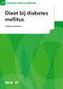 Dieet bij diabetes mellitus