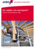 De ladder als werkplek?
