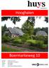 Hooghalen. Boermarkeweg 10