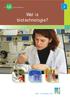 Wat is biotechnologie?