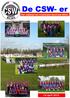 De CSW- er. Het clubblad van Combinatie Sportclub Wilnis. 14 april 2015