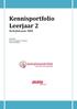 Kennisportfolio Leerjaar 2 Bedrijfskunde-MER. 2011/2012 Kennis, leerdoelen en literatuur Jeroen Dusseldorp