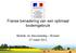 Franse benadering van een optimaal bodemgebruik. Beleids- en discussiedag Brussel 27 maart 2012