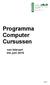 Programma Computer Cursussen