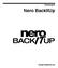 Startersgids. Nero BackItUp. Ahead Software AG