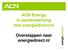ACN Energy in samenwerking met energiedirect.nl. Overstappen naar energiedirect.nl