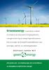 Green4energy is specialist in advies