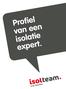 Profiel van een isolatie expert.