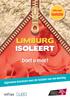 Info over isolatie LIMBURG ISOLEERT. Doet u mee? Algemene brochure over de isolatie van uw woning