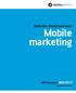 01/05. Websites Nederland over. Mobile marketing. Whitepaper #03/2013. Mabelie Samuels internet marketeer