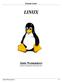 Cursus Linux LINUX Alain Wenmaekers