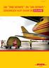 DHL Express Uw TimE DEfiniTE- En Day DEfiniTE- zendingen vlot Door DE DoUanE