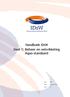 Handboek IDsW Deel 1: Beheer en ontwikkeling Aquo-standaard