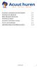 Acuut huren: woningverhuur door heel Nederland p. 2. Acuut huren: een veilig gevoel p. 3. Beheer: alle gemak onder één dak p. 4