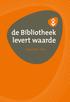 levert waarde Strategie 2012 2016