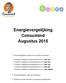 Energievergelijking Consumind Augustus 2015