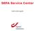 SEPA Service Center Gebruikersgids