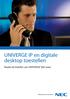 UNIVERGE IP en digitale desktop toestellen. Maakt de belofte van UNIVERGE 360 waar