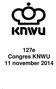 127e Congres KNWU 11 november 2014