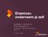 Erasmus+ onderneem je zelf
