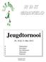 Jeugdtornooi. 29, 30 & 31 Mei 2015. Debutantjes Duiveltjes Pré-Miniemen Miniemen Kadetten. Truilingenstraat 3890 Buvingen